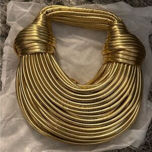 Elegant Gold Statement Purse